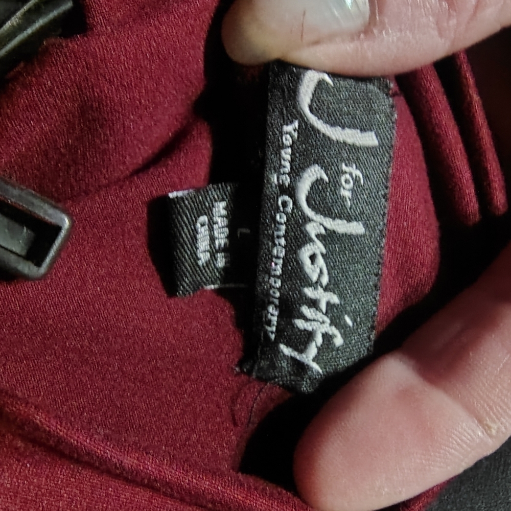 Red Jacket with Logo Detail - Picture 2 of 11